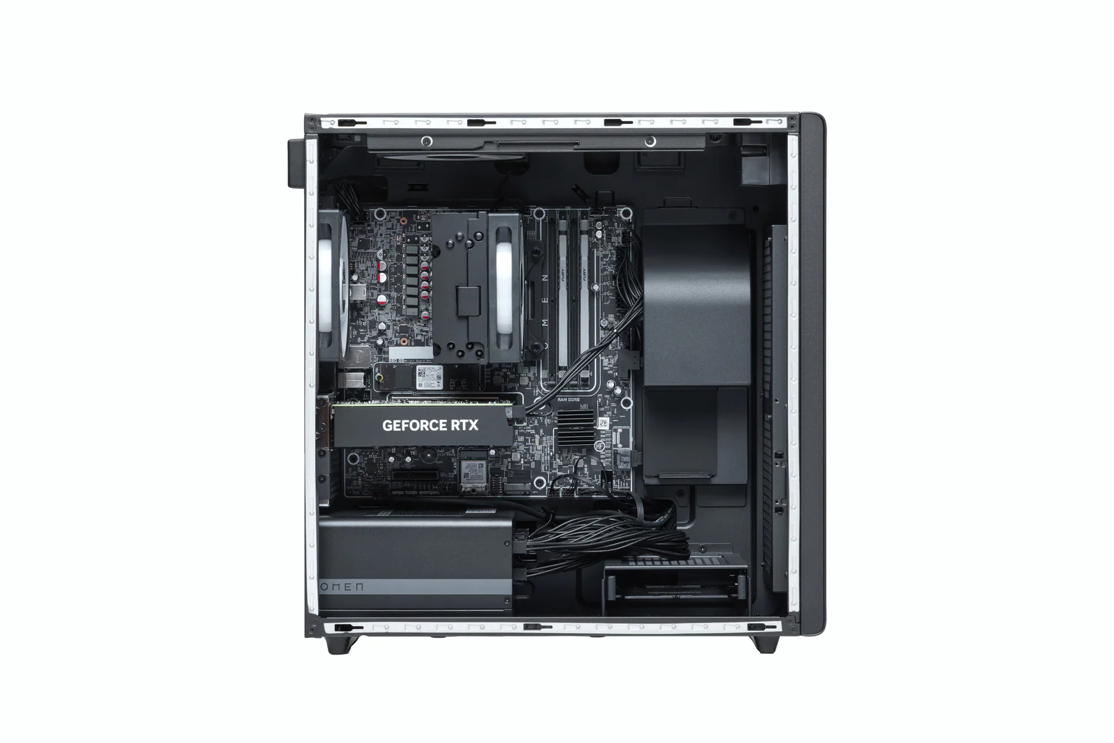 OMEN 35L Gaming Desktop GT16-0066m PC, Windows 11 Home, AMD Ryzen™ 7, 16GB RAM, 1TB SSD, NVIDIA® GeForce RTX™ 4060, Black